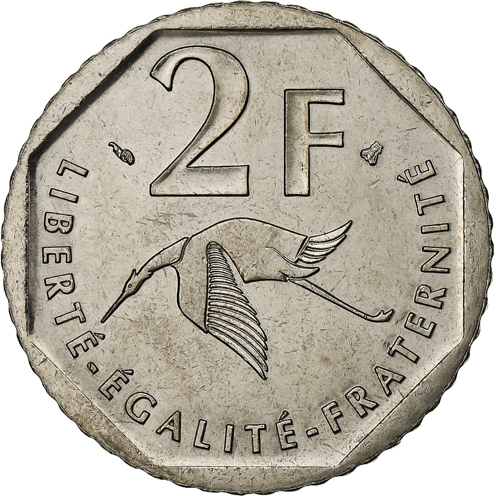 Moneta, Francia, Guynemer, 2 Francs, 1997, Paris, FDC, FDC, Nichel, KM:1187