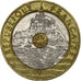 Francia, 20 Francs, Mont Saint Michel, 1992, Paris, Tri-metallico, BB+
