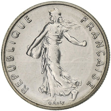 Frankreich, Semeuse, 1/2 Franc, 1980, Paris, série FDC, STGL, Nickel, KM:931.1