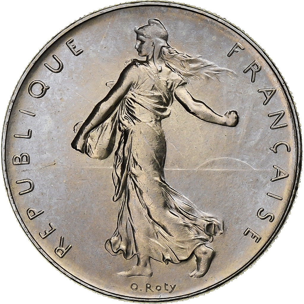 Münze, Frankreich, Semeuse, Franc, 1979, Paris, série FDC, STGL, Nickel