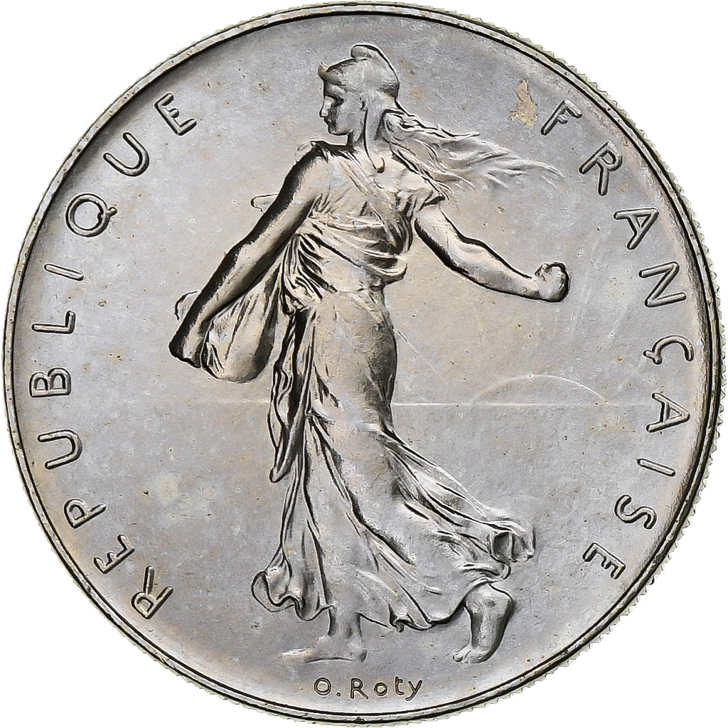 Moneta, Francja, Semeuse, Franc, 1979, Paris, série FDC, MS(65-70), Nikiel