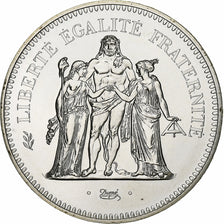 Francia, 50 Francs, Hercule, 1976, Paris, série FDC, Argento, FDC, Gadoury:882