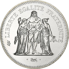 Francia, 50 Francs, Hercule, 1976, Paris, série FDC, Argento, FDC, Gadoury:882