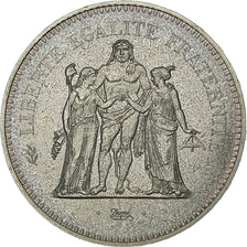 Coin, France, Hercule, 50 Francs, 1975, Paris, série FDC, MS(65-70), Silver