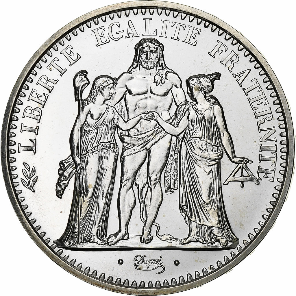 Coin, France, Hercule, 10 Francs, 1973, Paris, MS(65-70), Silver, KM:932