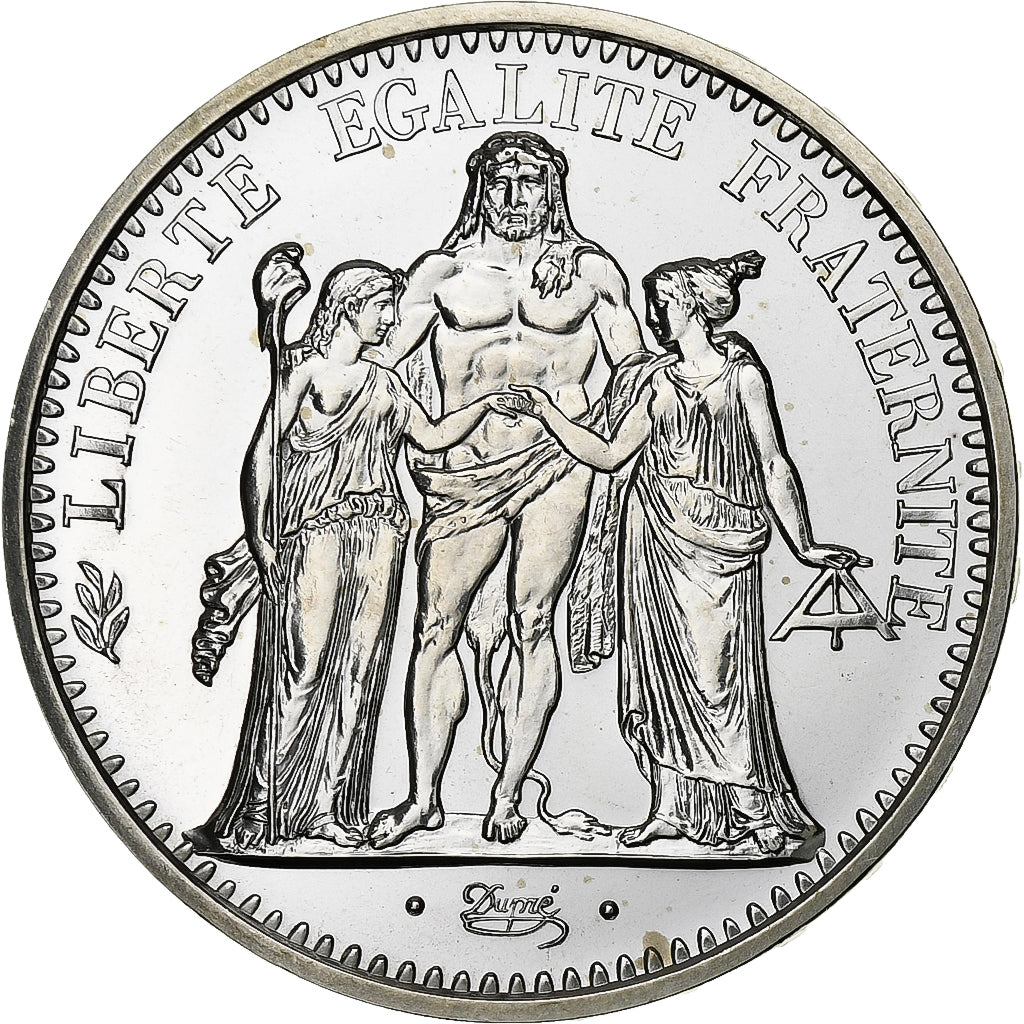 Coin, France, Hercule, 10 Francs, 1973, Paris, MS(65-70), Silver, KM:932