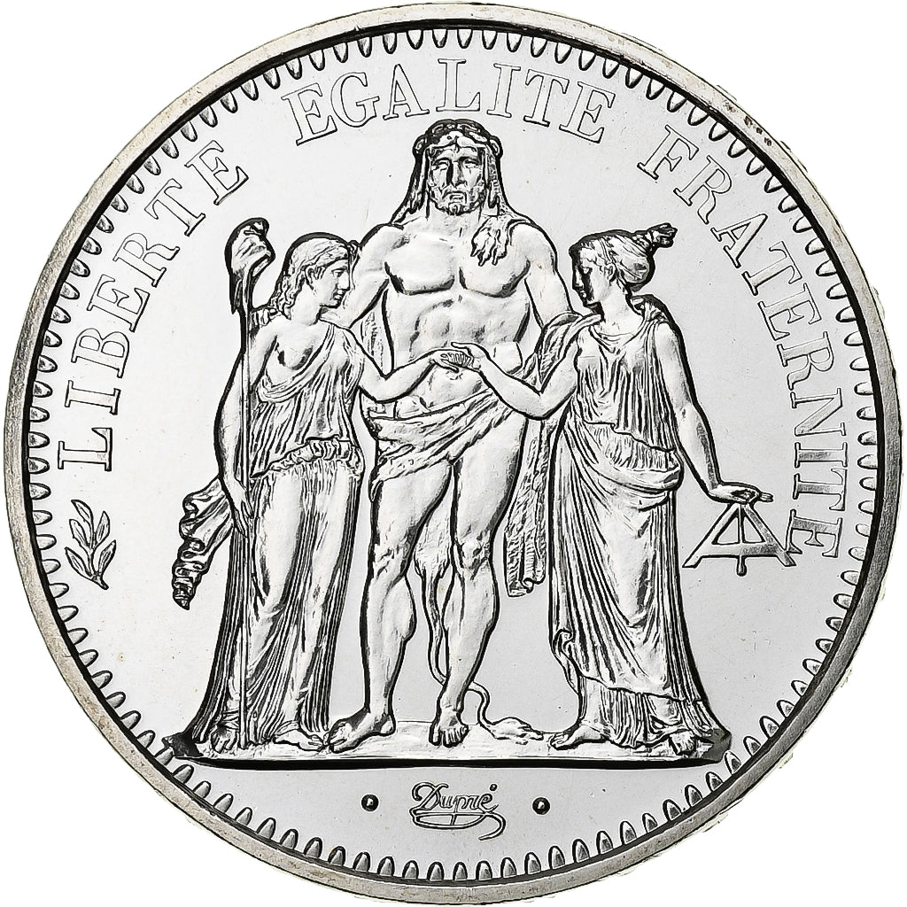Moneta, Francia, Hercule, 10 Francs, 1970, Paris, FDC, Argento, KM:932