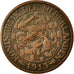 Coin, Netherlands, Wilhelmina I, Cent, 1913, AU(50-53), Bronze, KM:152