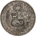 Peru, SOUTH PERU, Sol, 1871, Lima, Silver, AU(50-53), KM:196.3