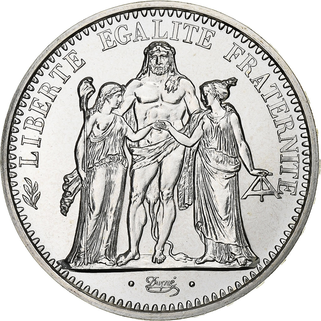 France, 10 Francs, Hercule, 1971, Paris, Silver, MS(65-70), KM:932