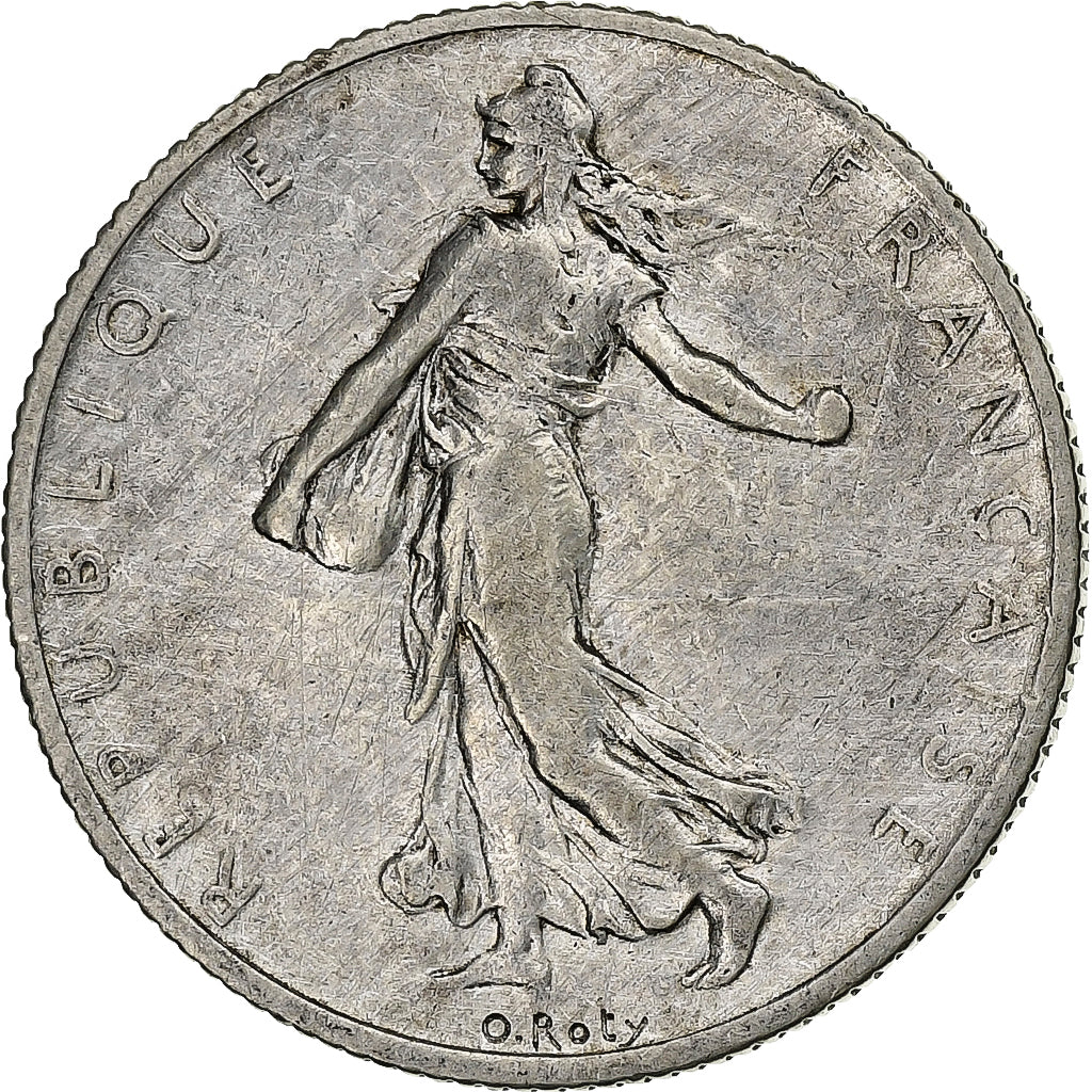France, 2 Francs, Semeuse, 1904, Paris, Silver, EF(40-45), Gadoury:532, KM:845.1