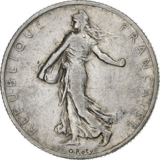 Coin, France, Semeuse, 2 Francs, 1908, Paris, EF(40-45), Silver, KM:845.1