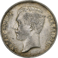 Belgium, Albert I, 2 Francs, 2 Frank, 1911, Brussels, Silver, EF(40-45), KM:75