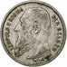Coin, Belgium, Leopold II, 2 Francs, 2 Frank, 1909, EF(40-45), Silver, KM:59
