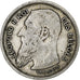 Belgium, Leopold II, 2 Francs, 2 Frank, 1909, Silver, EF(40-45), KM:58.1