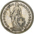 Suiza, 2 Francs, 1936, Bern, Plata, MBC, KM:21