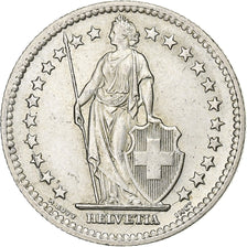 Switzerland, 2 Francs, 1947, Bern, Silver, AU(50-53), KM:21
