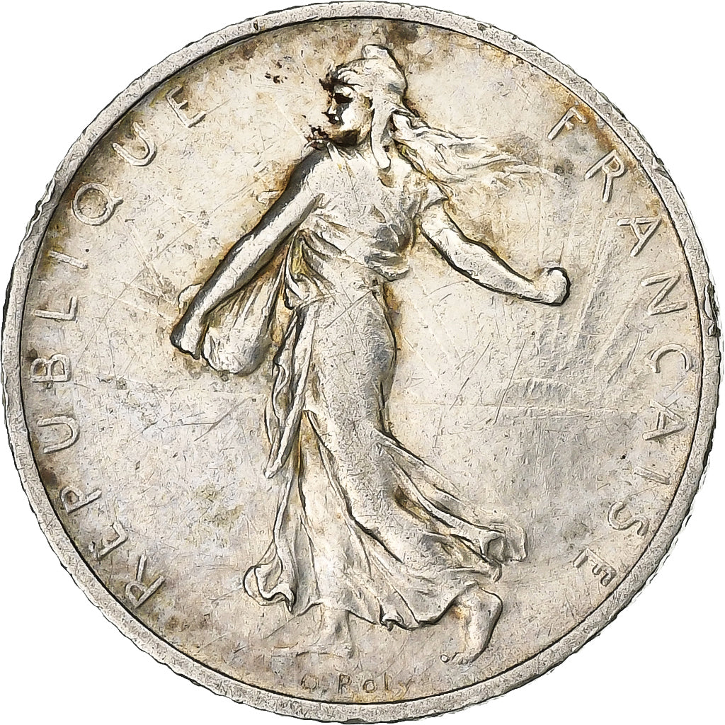 Frankreich, Franc, Semeuse, 1901, Paris, Silber, SS, Gadoury:467, KM:844.1