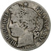Francja, Franc, Cérès, 1871, Bordeaux, Srebro, VF(20-25), Gadoury:465