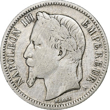 France, Napoléon III, Franc, Napoléon III, 1867, Paris, Argent, TB+