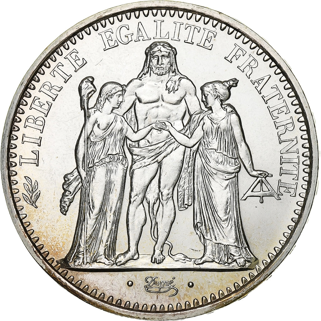 Francia, 10 Francs, Hercule, 1967, Paris, Avec accent, Argento, SPL