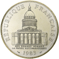France, 100 Francs, Panthéon, 1983, Paris, série FDC, Silver, MS(65-70)