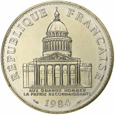 France, 100 Francs, Panthéon, 1984, Paris, série FDC, Silver, MS(65-70)