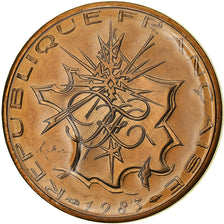 France, 10 Francs, Mathieu, 1983, Paris, série FDC, Tranche A, Nickel-Cuivre