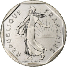 France, 2 Francs, Semeuse, 1987, Paris, Série BU, Nickel, MS(65-70)