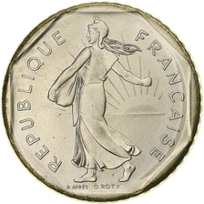 Francia, 2 Francs, Semeuse, 1984, Paris, série FDC, Nichel, FDC, Gadoury:547