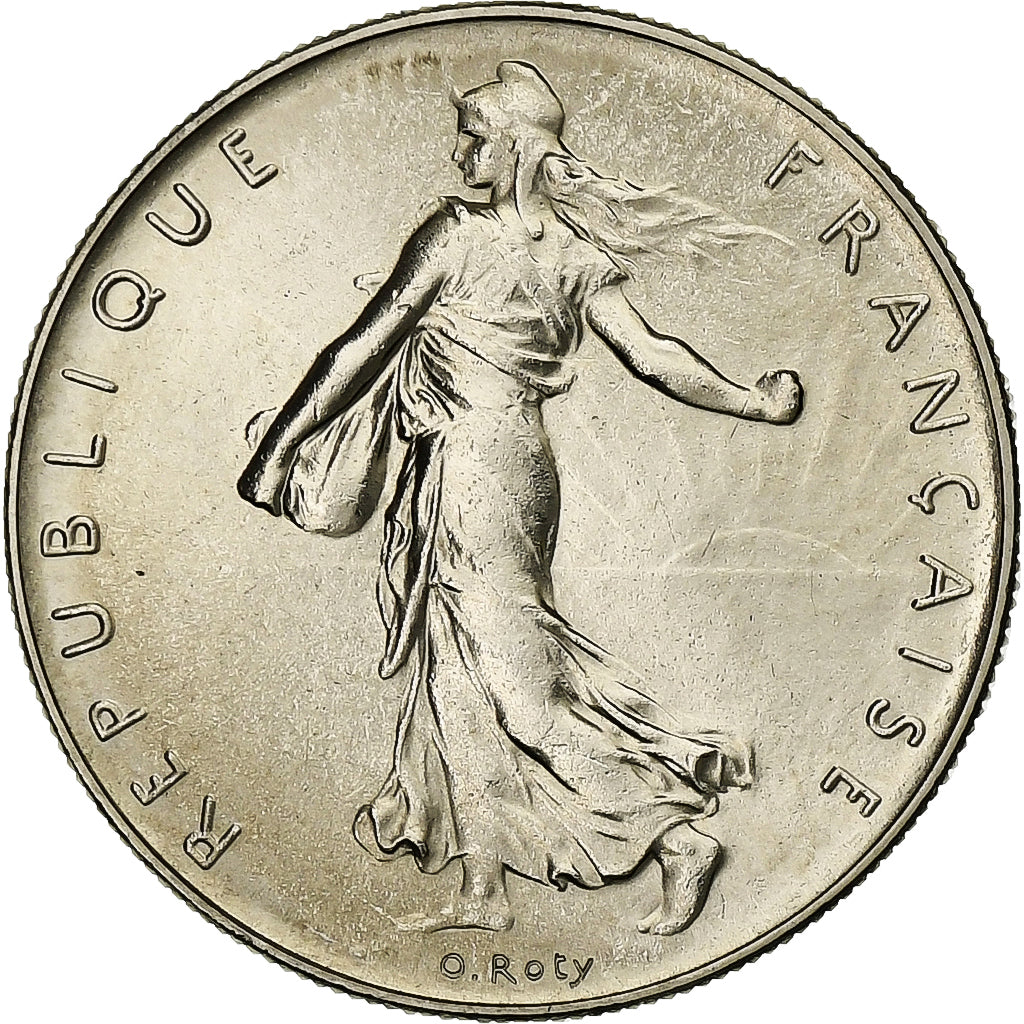 Frankreich, Franc, Semeuse, 1987, Paris, Série BU, Nickel, STGL, Gadoury:474