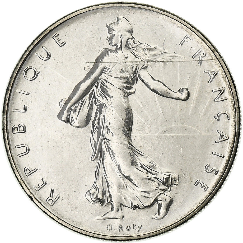 Frankreich, Franc, Semeuse, 1981, Paris, série FDC, Nickel, STGL, Gadoury:474