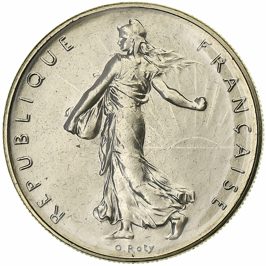 Frankreich, Franc, Semeuse, 1983, Paris, série FDC, Nickel, STGL, Gadoury:474