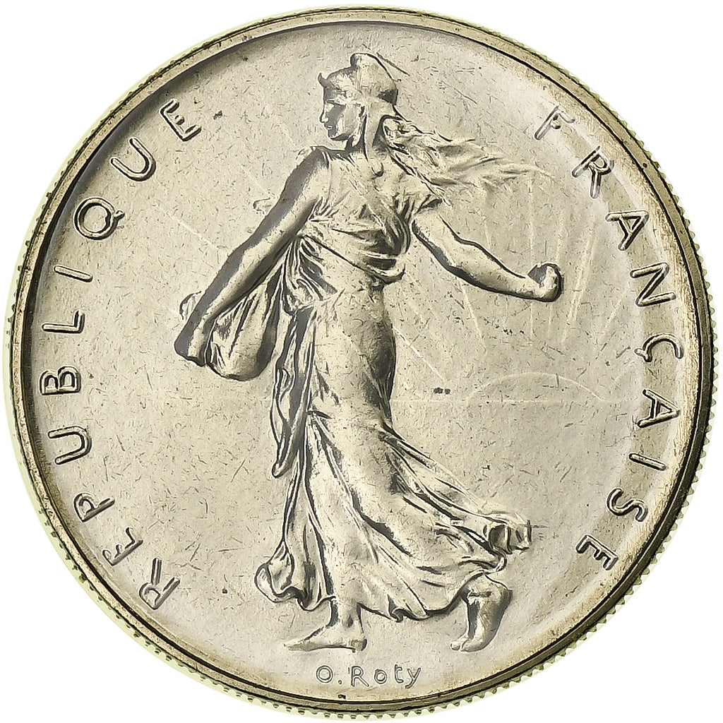 Frankreich, Franc, Semeuse, 1983, Paris, série FDC, Nickel, STGL, Gadoury:474