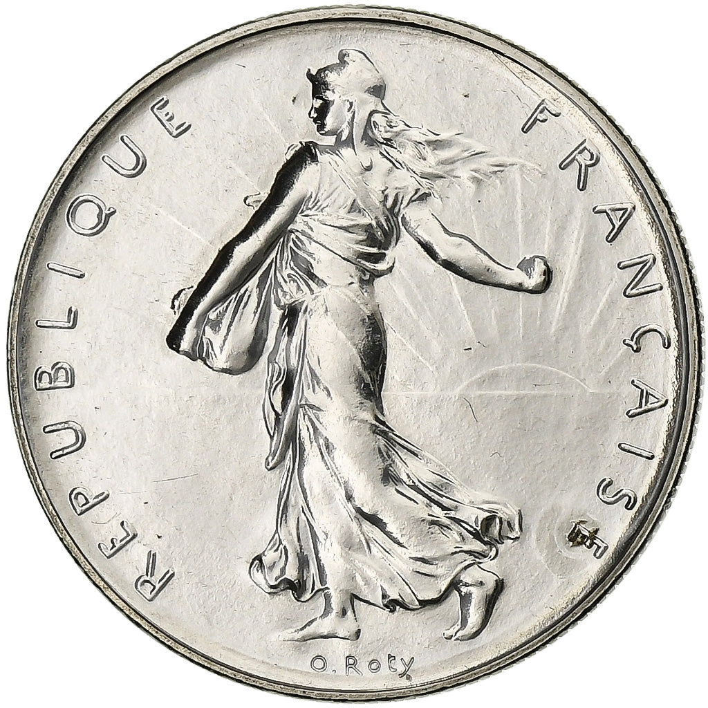 Frankreich, Franc, Semeuse, 1982, Paris, série FDC, Nickel, STGL, Gadoury:474