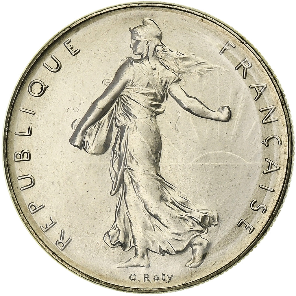 Francia, Franc, Semeuse, 1984, Paris, série FDC, Níquel, FDC, Gadoury:474