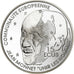 France, 100 Francs-15 Ecus, Jean Monnet, 1992, BE, Silver, MS(65-70)