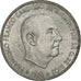 Spain, Caudillo and regent, 100 Pesetas, 1966 (67), Silver, AU(50-53), KM:797