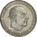 Spain, Caudillo and regent, 100 Pesetas, 1966, Silver, AU(50-53), KM:797