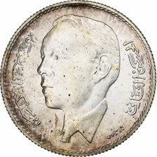 Maroc, al-Hassan II, 5 Dirhams, 1965, Paris, Argent, SPL, KM:57