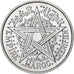 Morocco, Mohammed V, 2 Francs, 1951, Paris, Aluminum, MS(65-70), KM:47