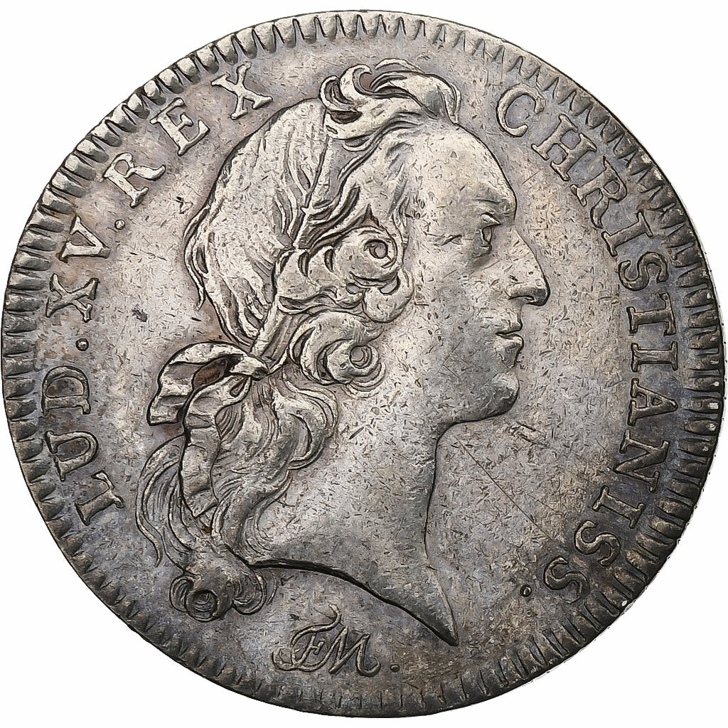 France, Token, Louis XV, Chambre de Commerce de La Rochelle, Silver, EF(40-45)