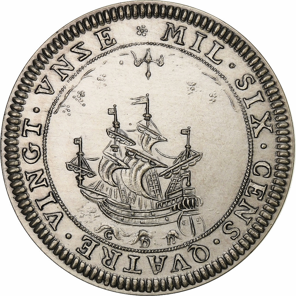 France, Token, Confrérie des Marchands de Vin, Silver, Restrike, MS(65-70)