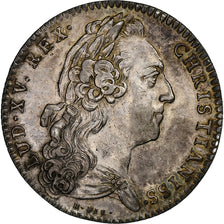 França, Token, Luís XV, États de Bretagne, Rennes, 1768, Prata, AU(50-53)