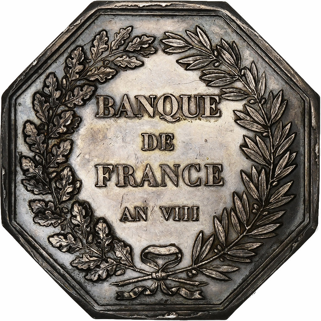 France, Token, Bicentenaire de la Banque de France, 2000, Silver, Dumarest