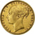 Grã-Bretanha, Victoria, Sovereign, 1872, London, Dourado, EF(40-45), KM:752