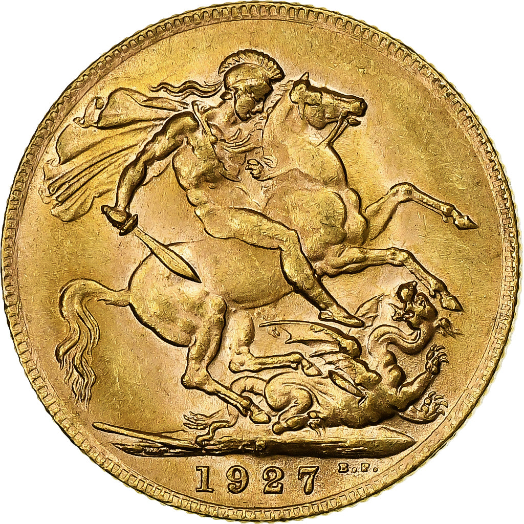 Australia, George V, Sovereign, 1927, Perth, Oro, EBC+