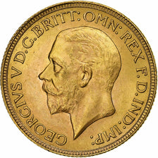 Sudáfrica, George V, Sovereign, 1929, Pretoria, Oro, EBC, KM:A22