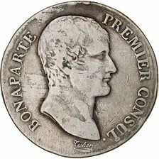 Francja, 5 Francs, Bonaparte Premier Consul, An 12 (1804), Toulouse, Srebro