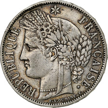 France, 5 Francs, Cérès, 1870, Paris, Silver, AU(50-53), KM:818.1
